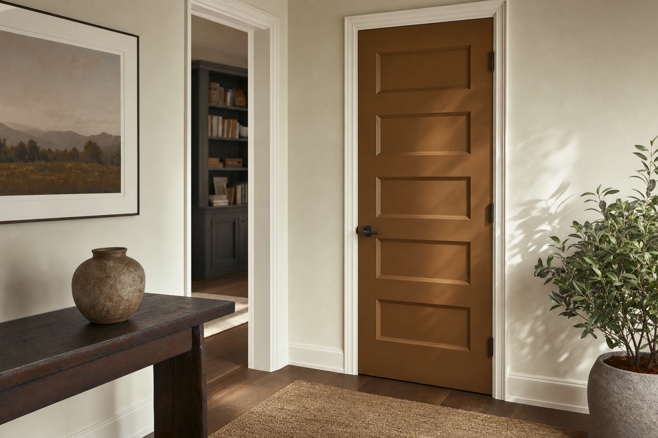 Cowboy Boots by Sherwin-Williams on interior-doors