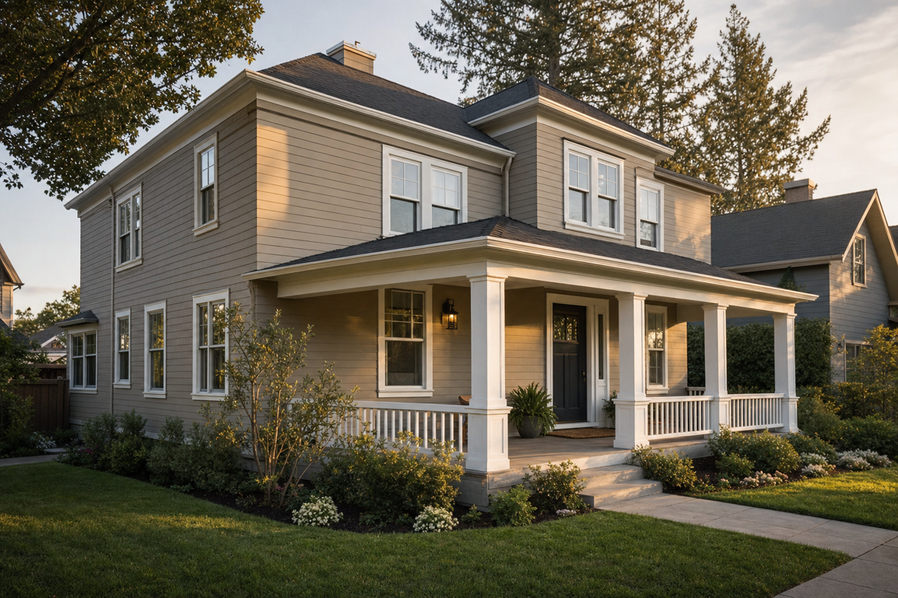 Urban Jungle by Sherwin-Williams on exterior