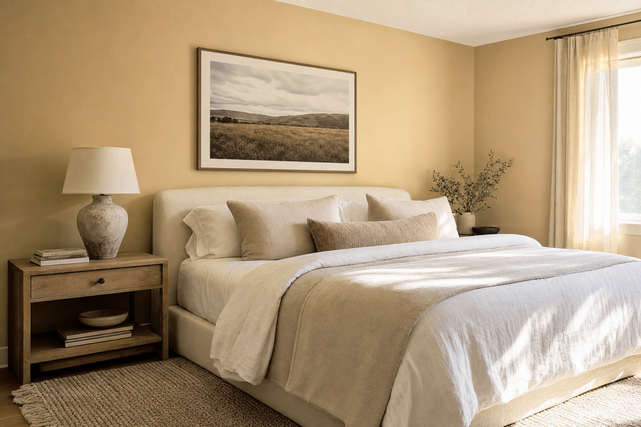 Tarnished Treasure by Sherwin-Williams on interiors