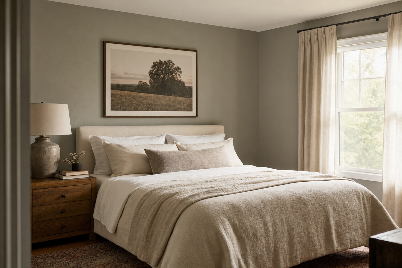 Cornwall Slate by Sherwin-Williams on interiors