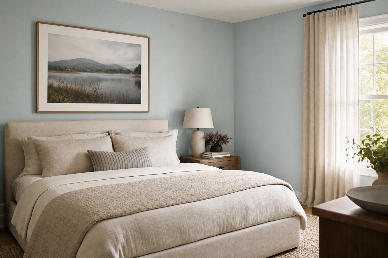 Sleepy Hollow by Sherwin-Williams on interiors