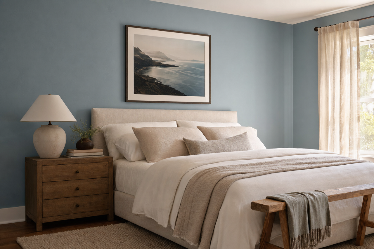 Favorite Jeans by Sherwin-Williams on interiors