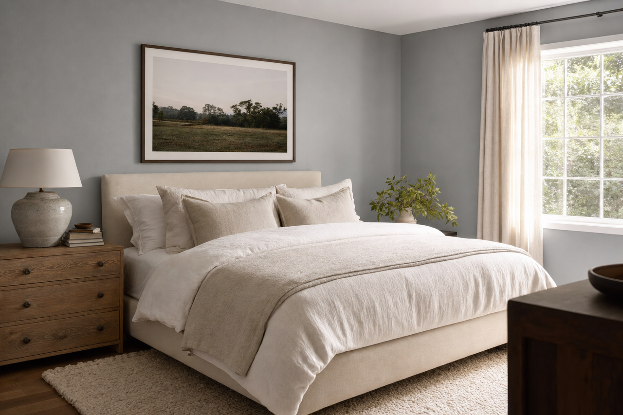 Let it Rain by Sherwin-Williams on interiors