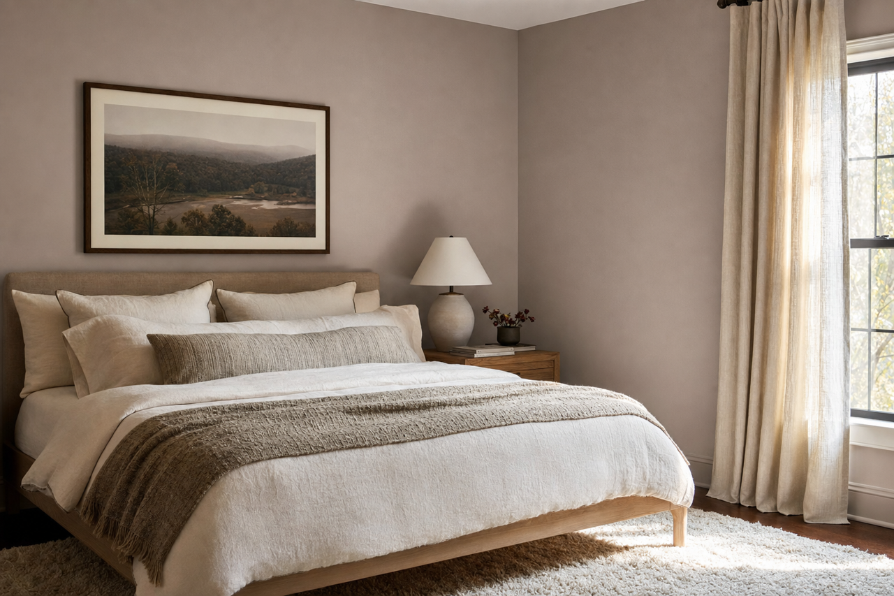 Auger Shell by Sherwin-Williams on interiors
