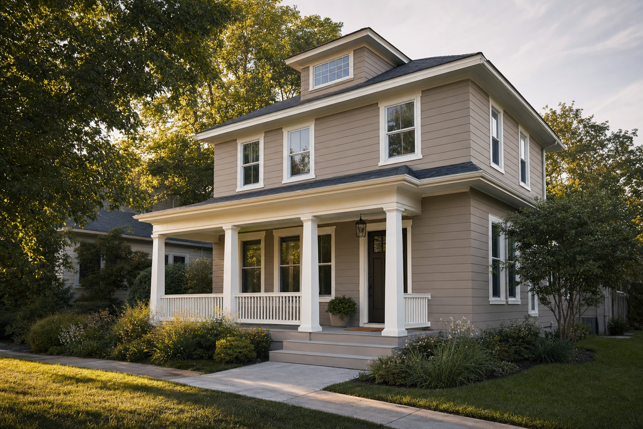 Armadillo by Sherwin-Williams on exterior
