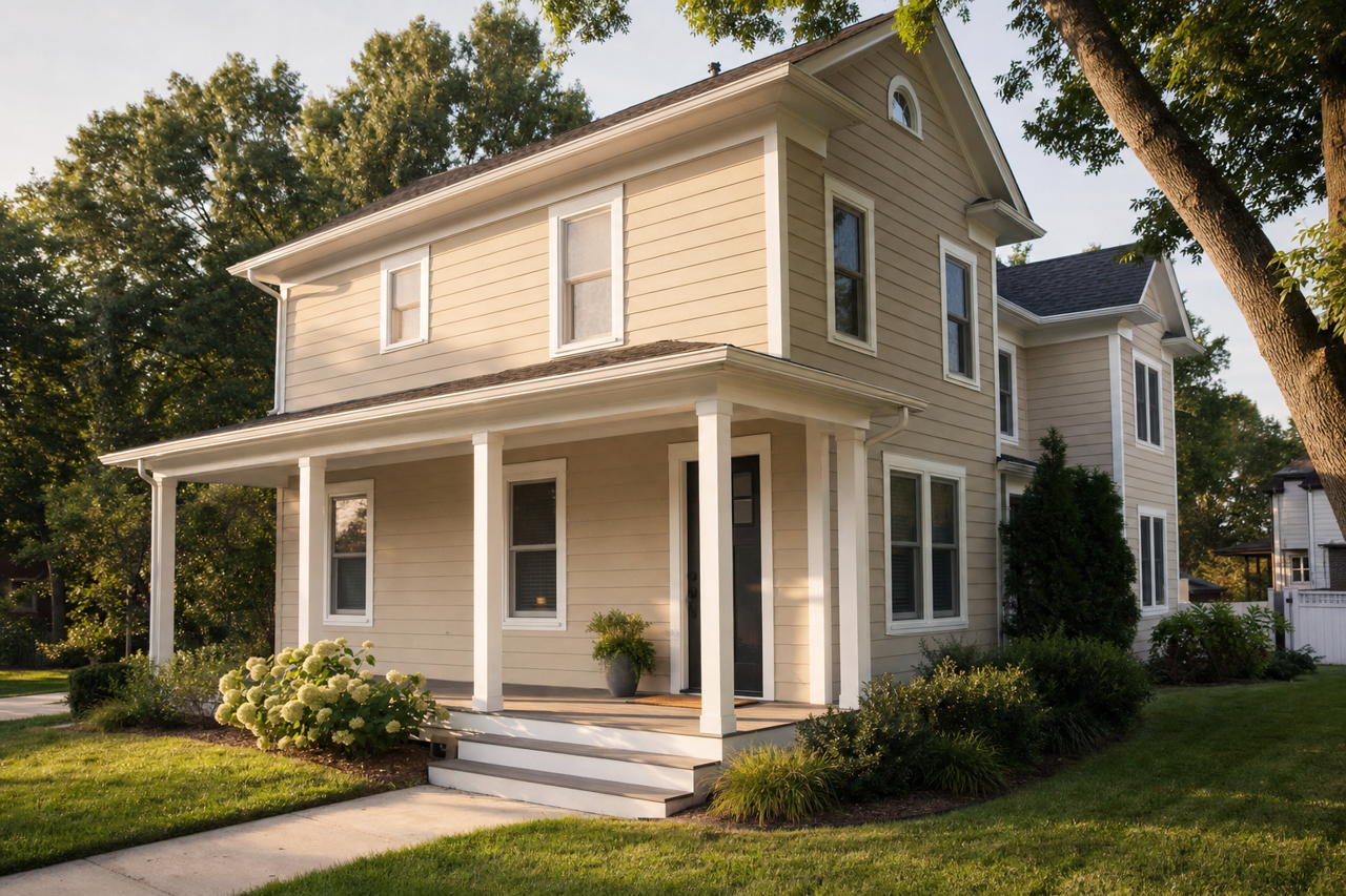 Shiitake by Sherwin-Williams on exterior