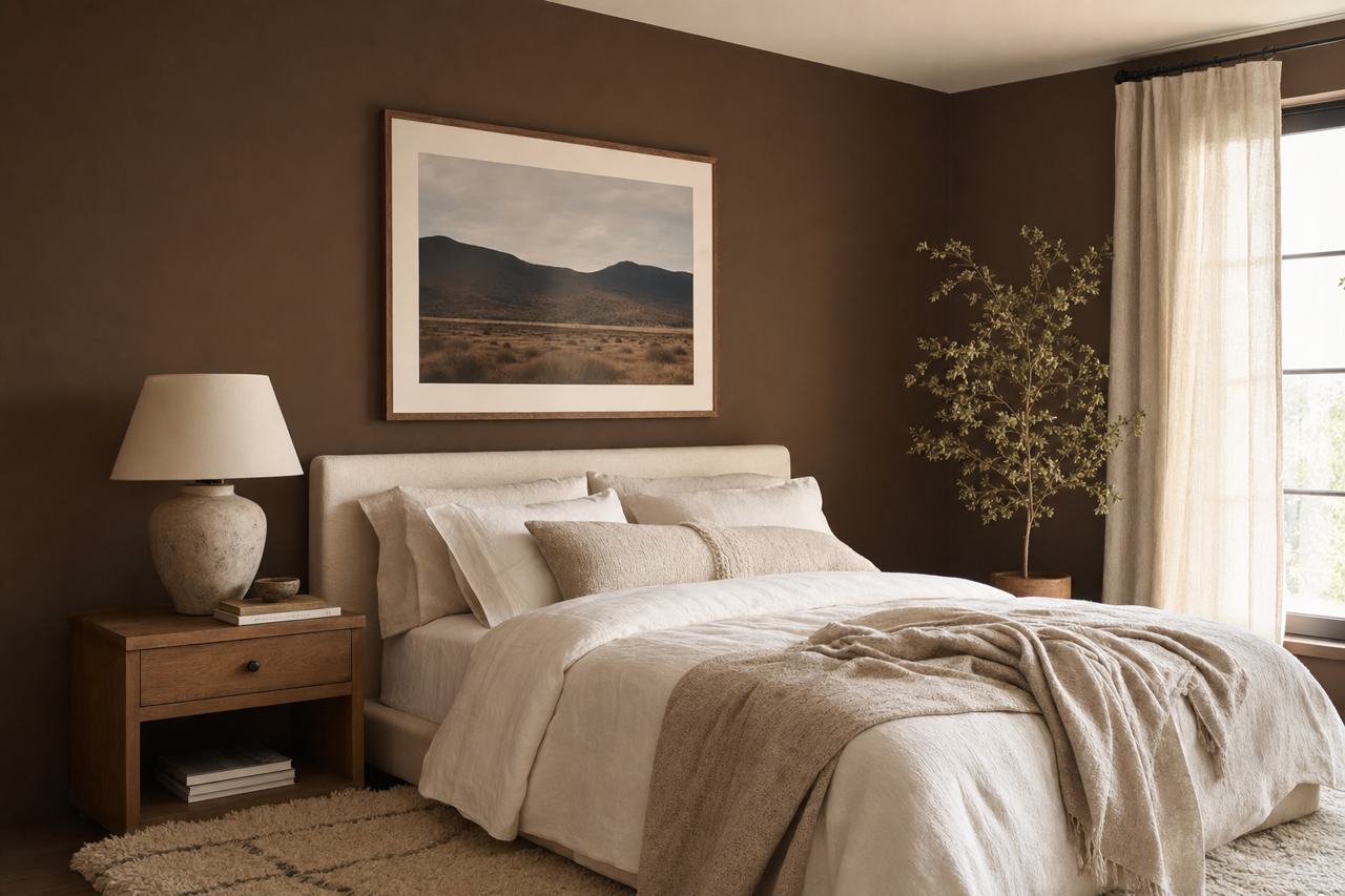 Dark Clove by Sherwin-Williams on interiors