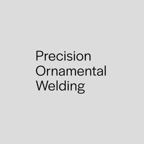 Precision Ornamental Welding : Precisionornamental
