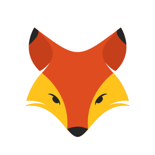 Wild Fox Painting
