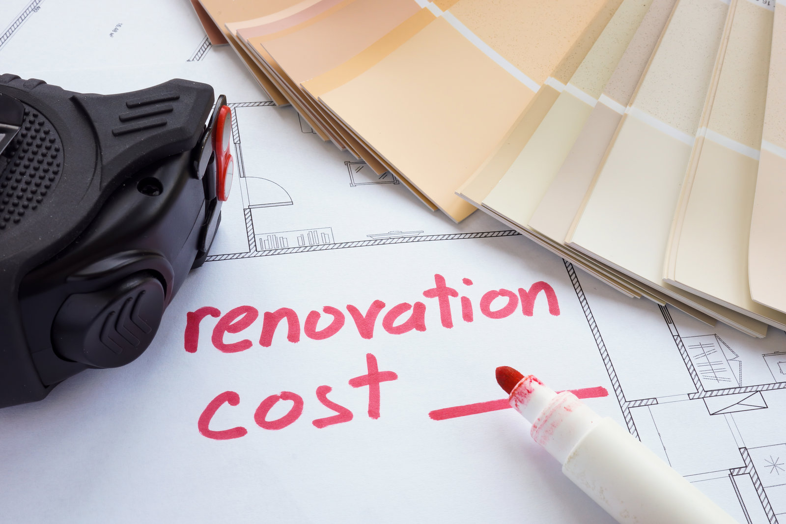 Budgeting a home project: where the money actually goes
