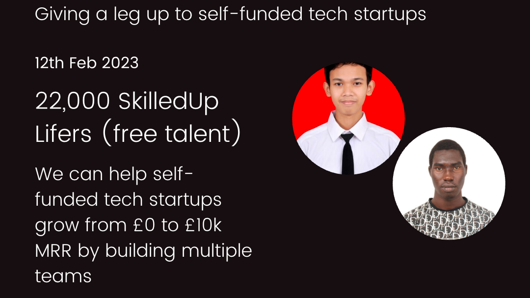22,000 SkilledUp Lifers are ready to help your tech startup grow FREE. : SkilledUp Life : SkilledUpLife
