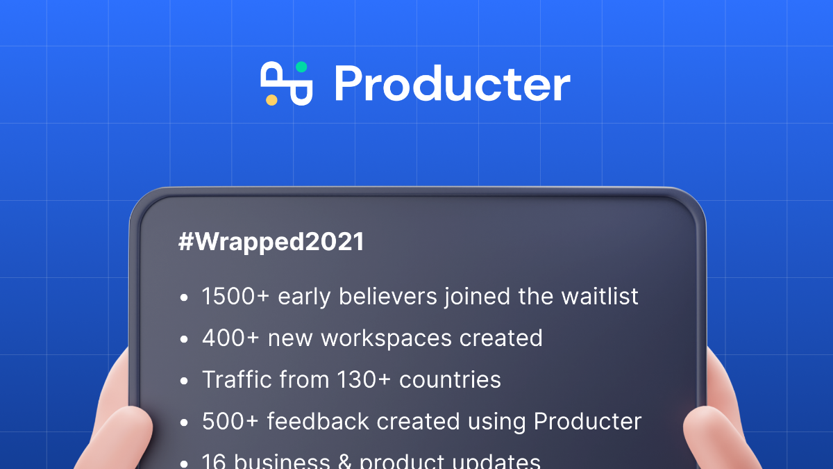 Producter #wrapped2021 : Producter : sametozkale