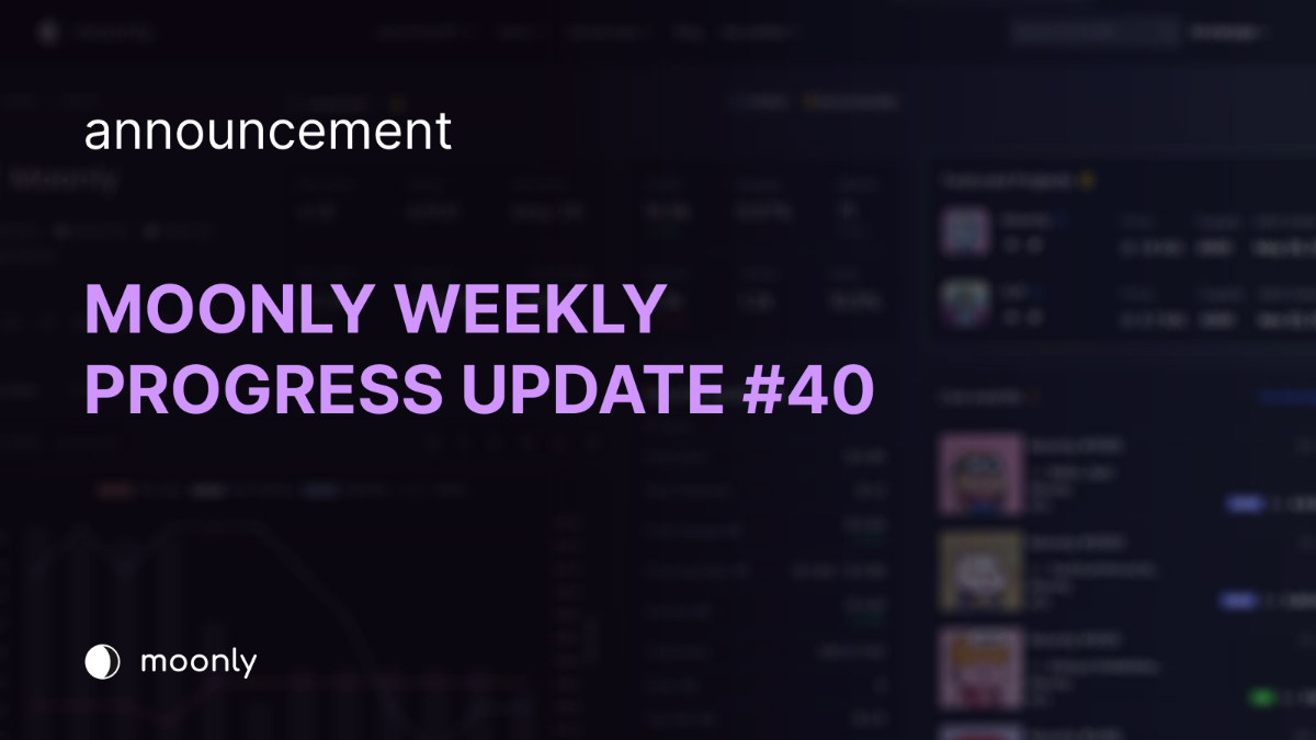 Moonly weekly progress update #40 : Moonly : shtefcs