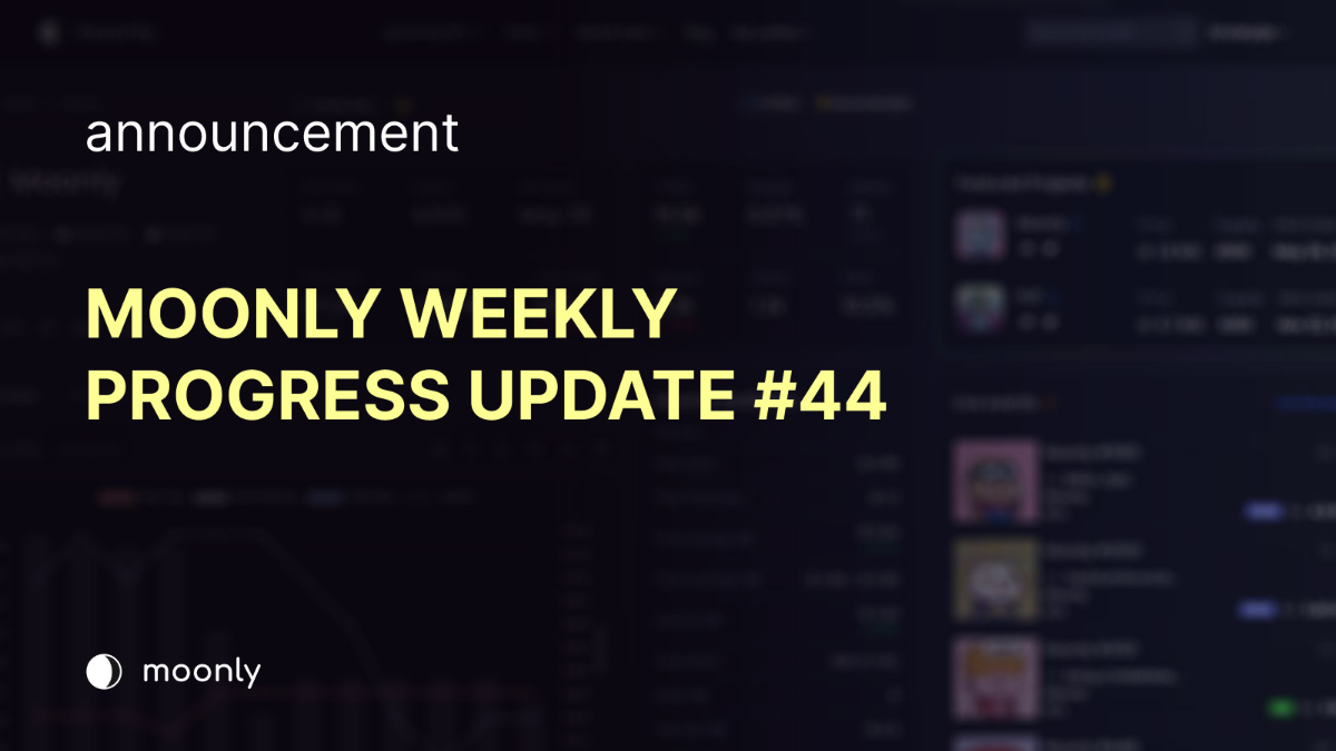 Moonly weekly progress update #44 : Moonly : shtefcs