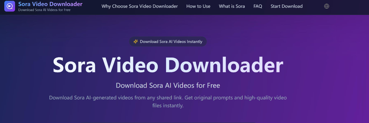 Sora Video Downloader