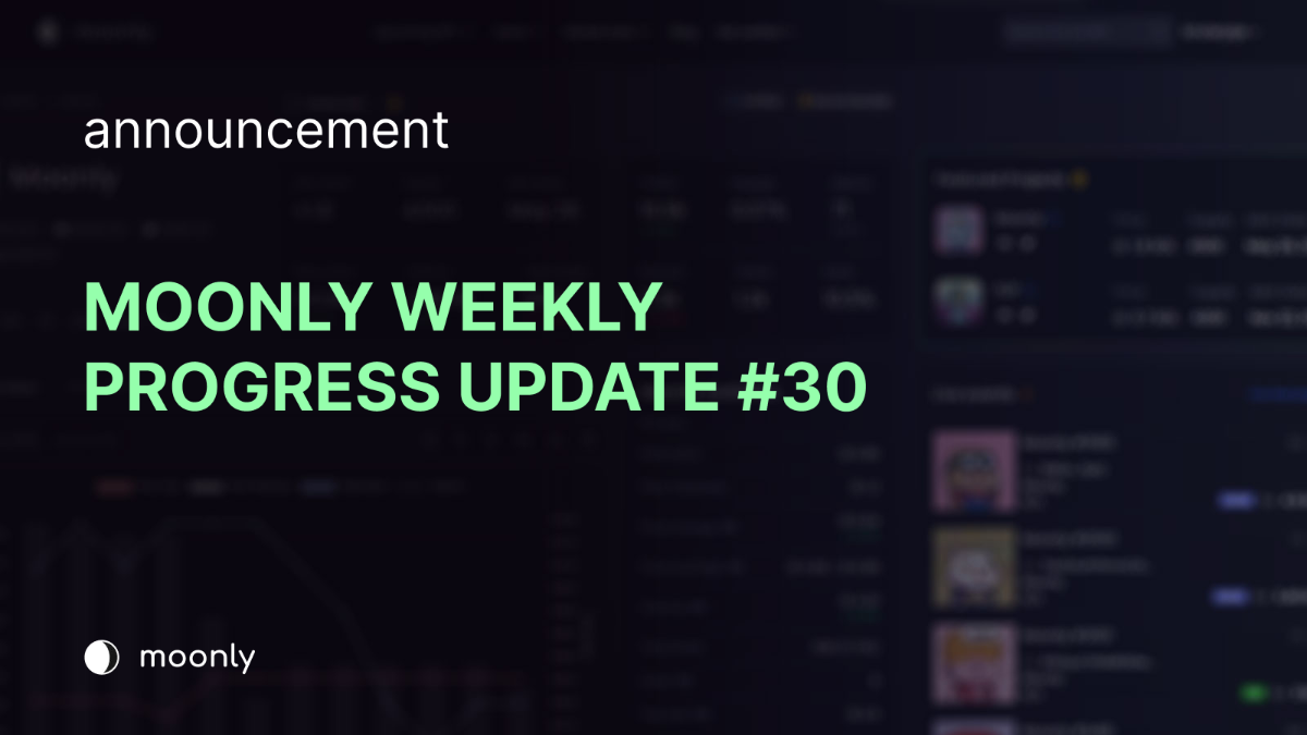 Moonly weekly progress update #30 : Moonly : shtefcs