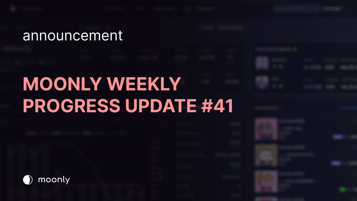 Moonly weekly progress update #41 : Moonly : shtefcs