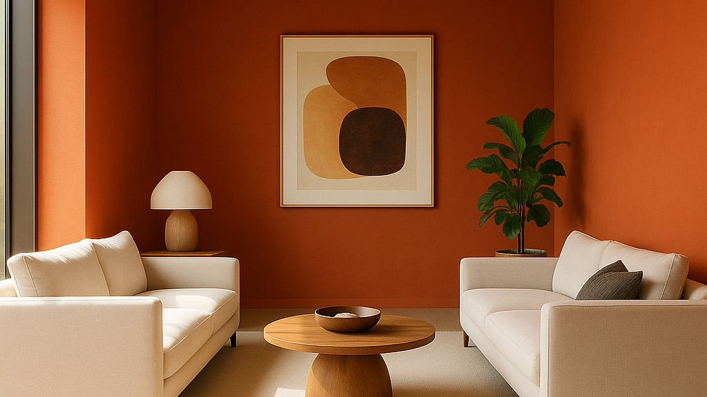 How paint placement and color choice can affect how large, small, wide, or tall a room feels.