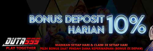Duta555 adalah Situs Slot Terbesar di Indonesia yang Menawarkan Banyak Promo dan Bonus Setiap Hari nya