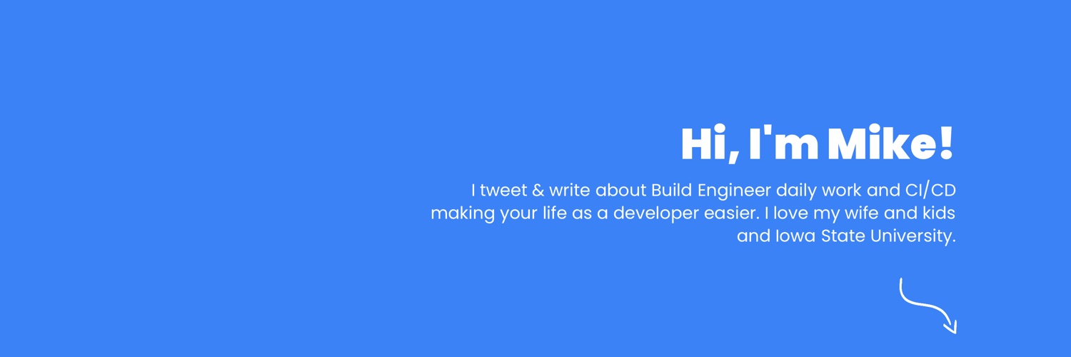 Build Engineer.  CI/CD
My wife @kat4isu and 2 girls are my world.
@IowaStateU #GoCyclones
Personal Tech blog: <a target='_blank' href="https://t.co/p9ftso72ET">https://t.co/p9ftso72ET</a>