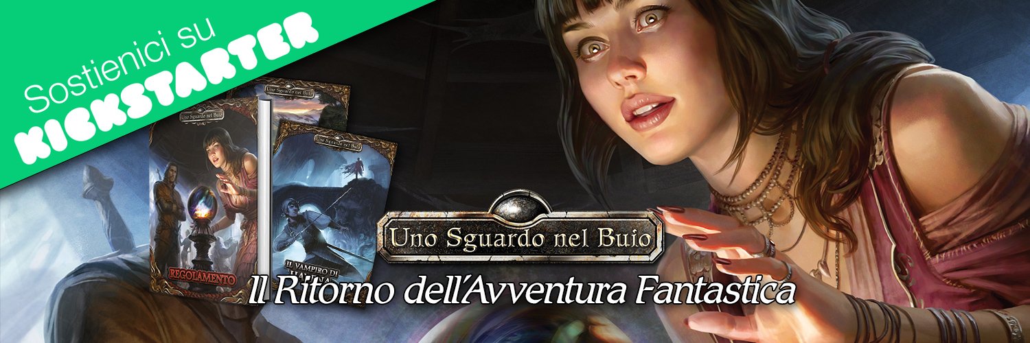 Uno Sguardo nel Buio, la versione italiana del Gioco di Ruolo “Das Schwarze Auge”.