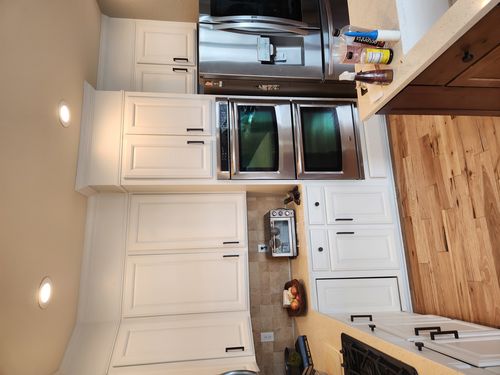 Wild Fox Painting Cabinets project