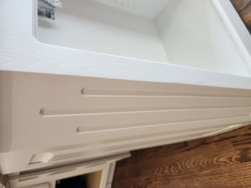 Wild Fox Painting Cabinets project