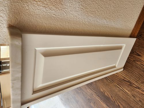 Wild Fox Painting Cabinets project