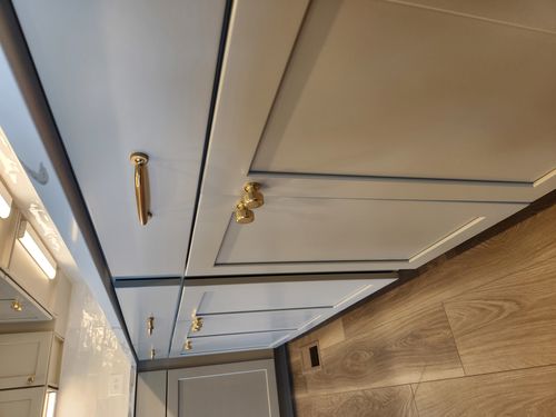 Wild Fox Painting Cabinets project