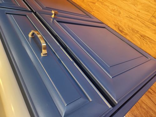 Wild Fox Painting Cabinets project