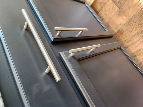 Wild Fox Painting Cabinets project