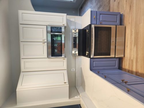 Wild Fox Painting Cabinets project