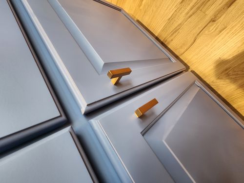 Wild Fox Painting Cabinets project