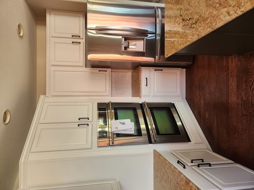 Wild Fox Painting Cabinets project