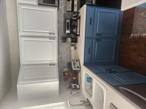 Wild Fox Painting Cabinets project