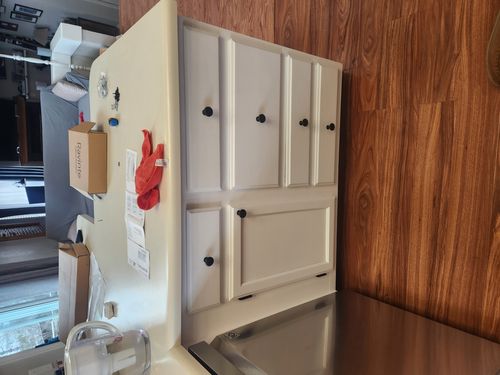Wild Fox Painting Cabinets project
