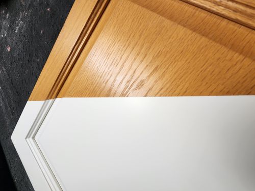 Wild Fox Painting Cabinets project