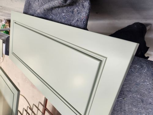 Wild Fox Painting Cabinets project