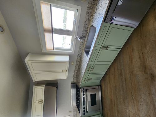Wild Fox Painting Cabinets project