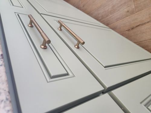 Wild Fox Painting Cabinets project