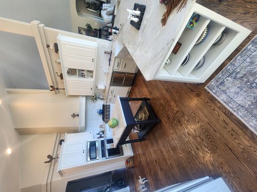 Wild Fox Painting Cabinets project