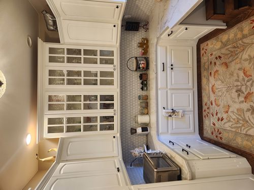 Wild Fox Painting Cabinets project