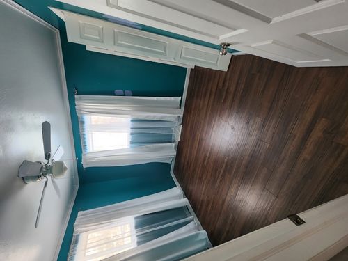 Wild Fox Painting Cabinets project