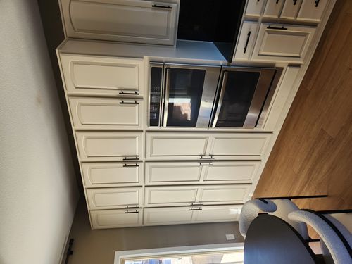 Wild Fox Painting Cabinets project