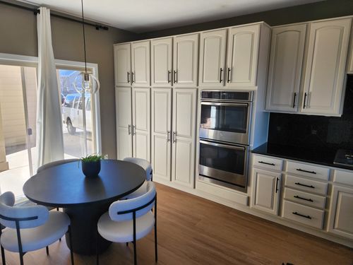 Wild Fox Painting Cabinets project
