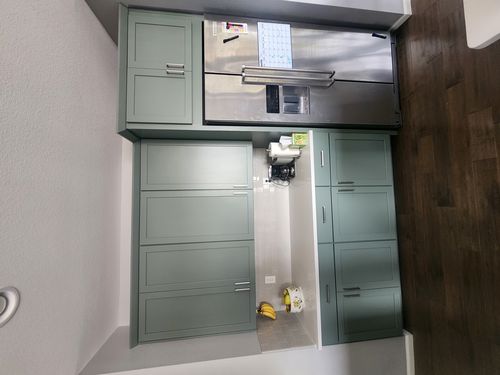 Wild Fox Painting Cabinets project