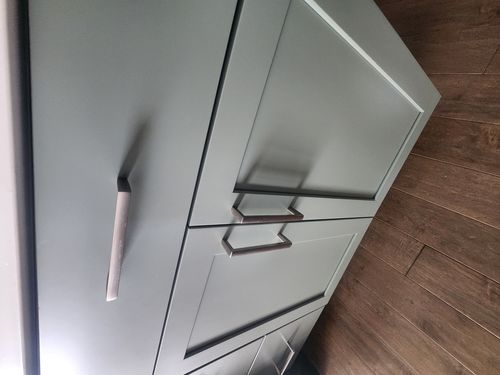 Wild Fox Painting Cabinets project