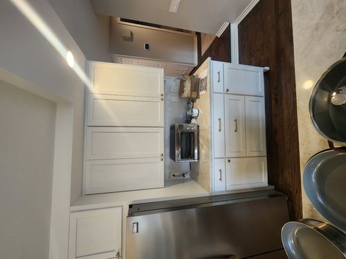Wild Fox Painting Cabinets project