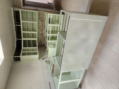 Wild Fox Painting Cabinets project