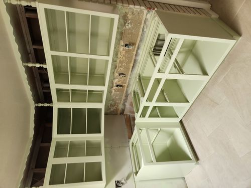 Wild Fox Painting Cabinets project